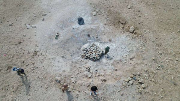 "مسام" ينزع في ديسمبر 1400 لغم زرعتها مليشيا الحوثي 