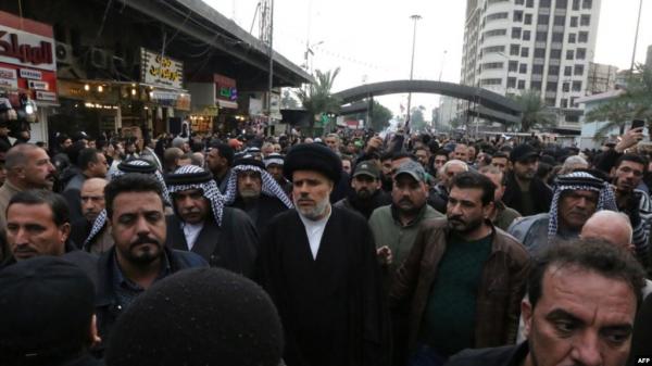 غياب الخزعلي وقادة ميليشيات عن تشييع سليماني والمهندس  