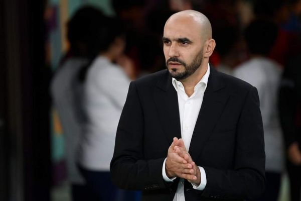 الركراكي ثالث أفضل مدرب للمنتخبات في عام 2022