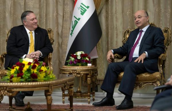 بومبيو يطمئن من بغداد حول الانسحاب الأميركي من سوريا ومصير الأكراد