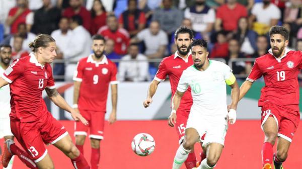 السعودية تهزم لبنان وتنتظر قطر لتأكيد الصدارة
