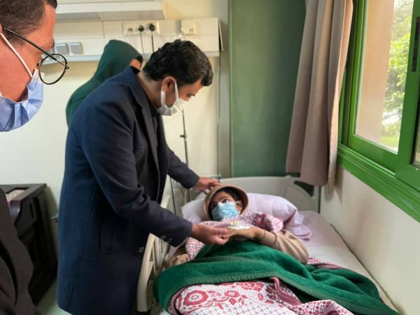 صور| بتكليف من قائد المقاومة الوطنية رئيس المكتب السياسي.. ركن طبية المقاومة يزور الجرحى بالقاهرة