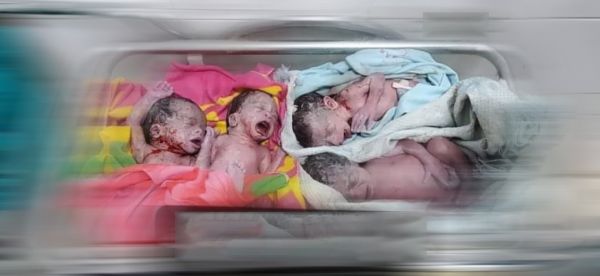جميعهن إناث.. امرأة تُنجب أربعة توائم في محافظة شبوة 