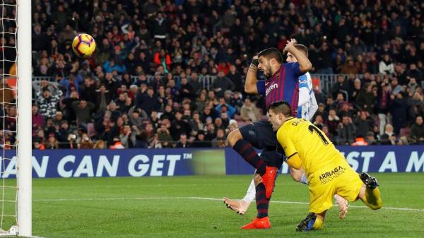 هدف برشلوني في مرمى ليغانيس يغضب ريال مدريد