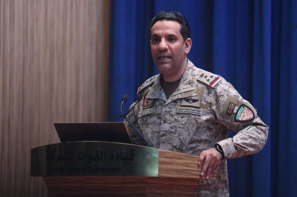 قيادة التحالف العربي تنفي مزاعم للمليشيا الحوثية بشأن هجمات على الحدود 