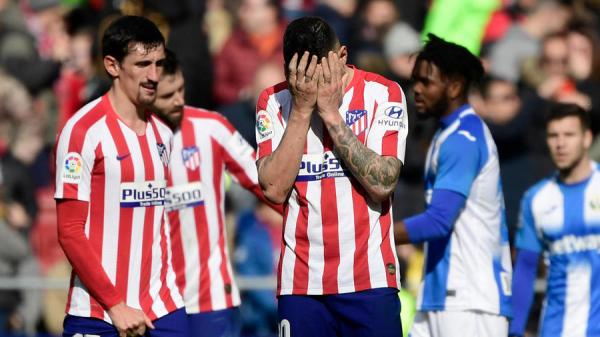 عرض مخيبة أخرى لاتلتيكو مدريد  في الدوري الإسباني 