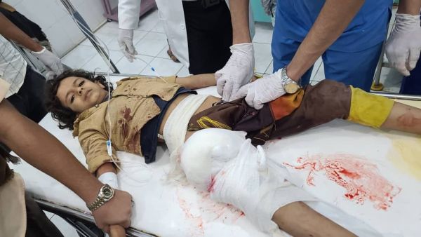 صور| حصيلة أولية.. 28 مدنيا بينهم نساء وأطفال سقطوا بمأرب نتيجة صاروخ حوثي