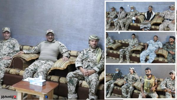 صور| قائد المقاومة الوطنية يرأس اجتماعا لقادة ألوية حراس الجمهورية 