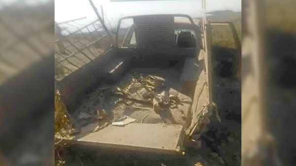 لغم حوثي يعطب سيارة في الضالع ونجاة ركابها 