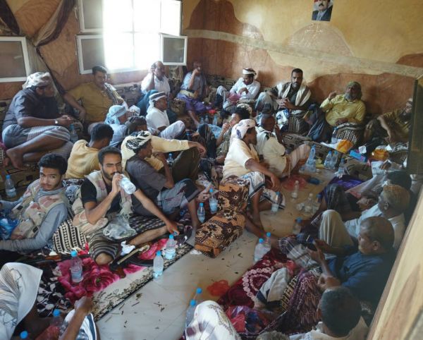 فيديو+صور | بن بريك يلتقي أعيان باب المندب والسويداء والعرضي بمديرية ذوباب