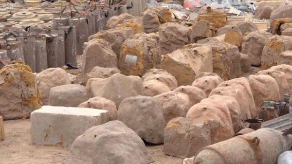 بينها "الخميني".. ألغام حوثية بعضها محرمة دوليًا تحصد 150 مدنيًا في يناير
