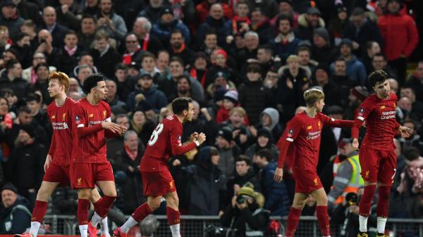 بتشكيلة يافعة قياسية.. ليفربول ليفربول إلى الدور الخامس بكأس إنجلترا 
