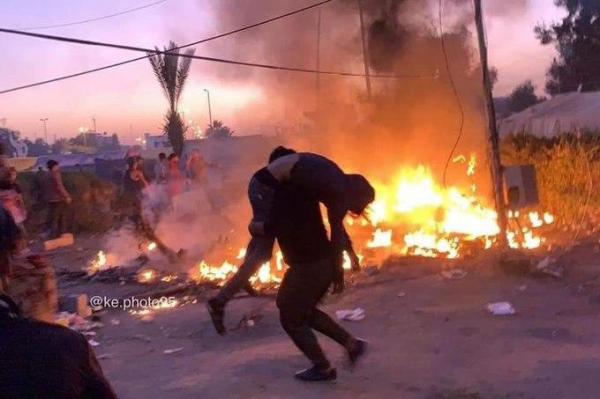 9 قتلى وعشرات الجرحى في هجوم أنصار الصدر على متظاهرين في النجف