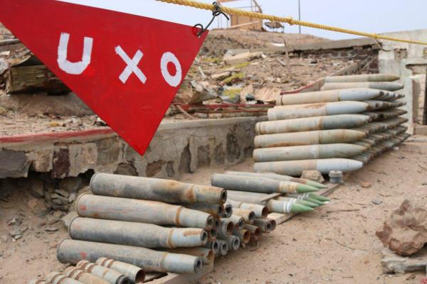 تطهير 95 كم ونزع 2800 لغما وذخيرة من مخلفات المليشيا الحوثية في عدن ومحيطها