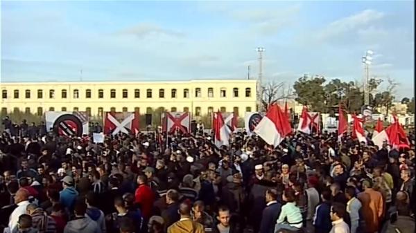 مظاهرات في ليبيا رفضا للتدخل التركي 