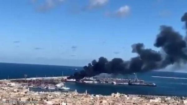 الجيش الليبي الوطني يؤكد استهداف سفينة أسلحة تركية  
