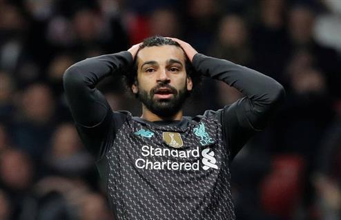 محمد صلاح أسوأ لاعب في مباراة أتليتكو مدريد وليفربول