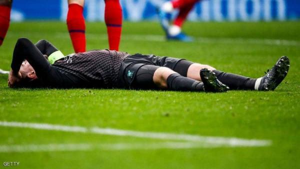 ليفربول يعلن غياب قائده لمدة ثلاثة أسابيع