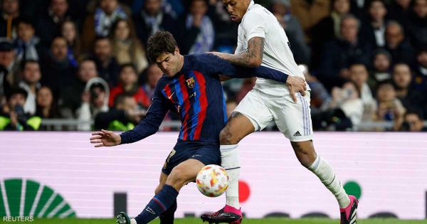 برشلونة يهزم ريال مدريد 1-صفر بذهاب قبل نهائي كأس الملك
