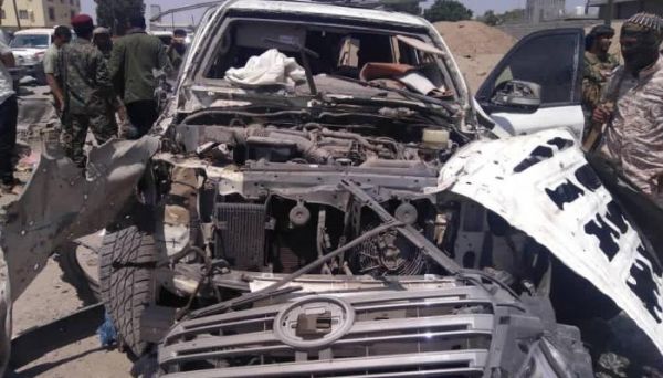 نجاة قيادات أمينة من تفجير في مدينة عدن