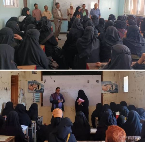 تدريب الصحيين والمتطوعين المشاركين في حملة التحصين ضد شلل الأطفال بتعز