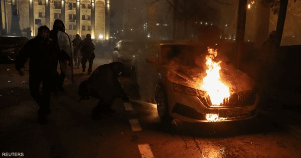 مظاهرات في جورجيا على خلفية قانون "العملاء الأجانب"