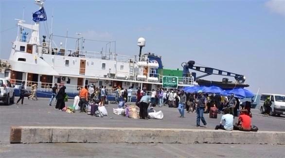 دفعة من الأشقاء الصومال يغادرون عدن طوعًا نحو بلادهم