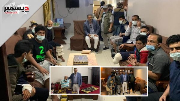 صور| بتكليف من قائد المقاومة الوطنية .. اللواء القوسي يتفقد جرحى المقاومة الوطنية في جمهورية مصر العربية