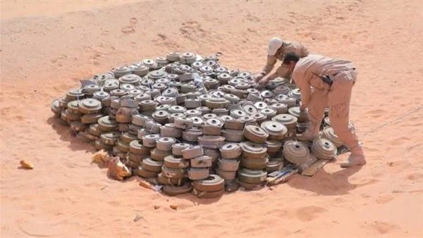 مسام: انتزاع 1,679 لغماً حوثيا خلال الأسبوع الثالث من مارس 