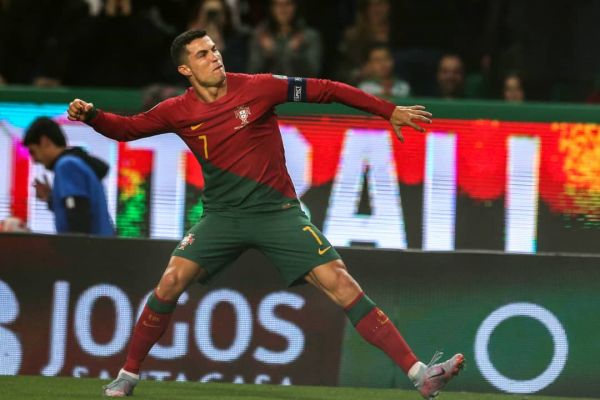 رونالدو يحقق رقماً قياسياً جديداً مع البرتغال
