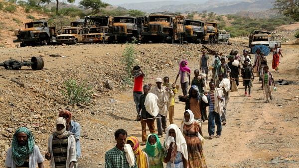 الأولى منذ 3 أشهر.. قافلة مساعدات تدخل تيغراي