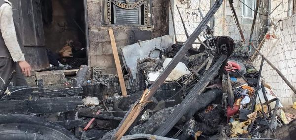 تنفيذية النازحين بمأرب توثق 19 حريقًا في مآوي النازحين 