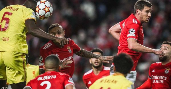 دوري الأبطال.. ليفربول يهزم بنفيكا ويضع قدما في نصف النهائي