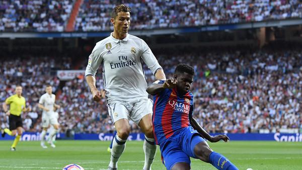 أومتيتي يهدد برشلونة بورقة ريال مدريد