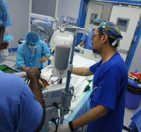 مؤسسة أمراض القلب الخيرية تدشن حملة علاجية في المكلا