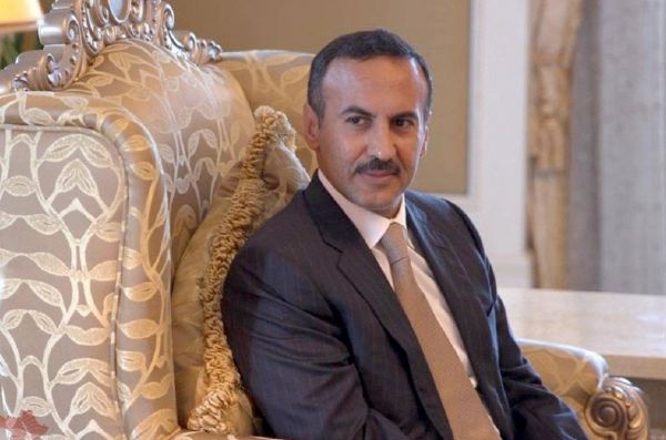 أحمد علي عبدالله صالح يجري مباحثات مع المبعوث السويدي الخاص إلى اليمن