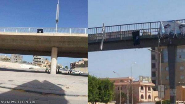 أعلام داعش ترفرف داخل طرابلس 