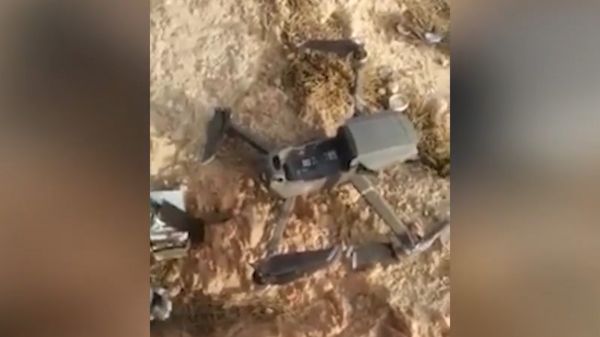 دفاعات الجيش تسقط مسيرة مفخخة لمليشيا الحوثي بصعدة