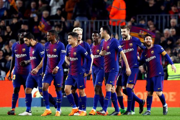 الدوري الإسباني.. برشلونة يضع يده على اللقب وينتظر هدية الأربعاء