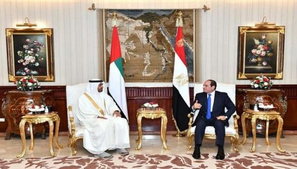 السيسي ومحمد بن زايد.. اتفاق على تعزيز التعاون لحماية المنطقة