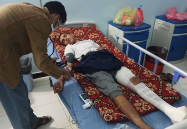 مأرب..إصابة شاب برصاص قناصة مليشيا الحوثي داخل مزرعته