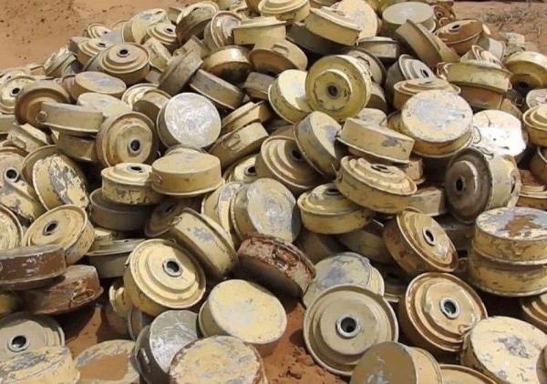 مسام: انتزاع 671 لغماً حوثيا وذخيرة غير منفجرة خلال أسبوع