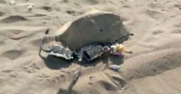 إصابة امرأة ثلاثينية بانفجار عبوة ناسفة للحوثيين في نِهم