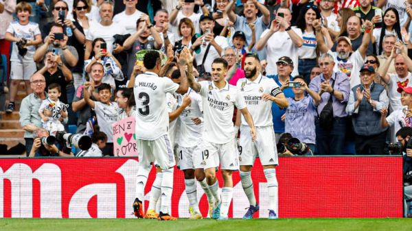 بأربعة أهداف.. ريال مدريد يكرم وفادة ألميريا