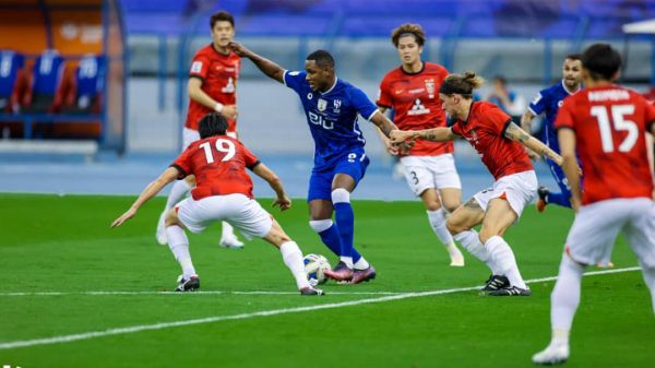 دوري أبطال آسيا: اراوا الياباني يتعادل مع الهلال السعودي