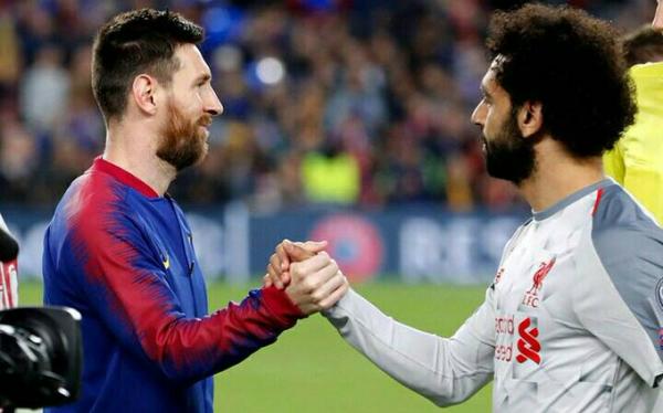 برشلونة ينشر عبر حسابة رسالة لمحمد صلاح