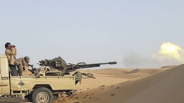 الجوف.. كسر هجوم حوثي في جبهة الجدافر