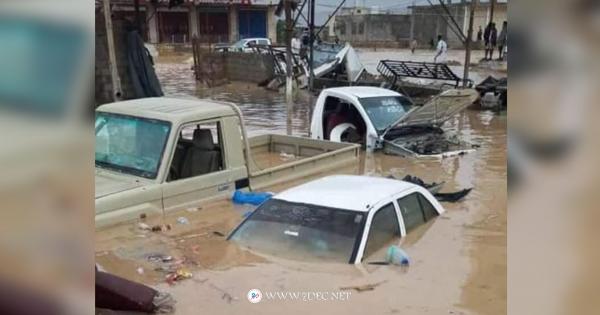 مصدر مسؤول: انهيار عشرات المنازل في حزم الجوف جراء السيول والحوثيون يرفضون مساعدة العالقين