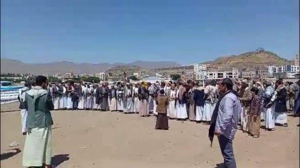 وقفة احتجاجية في صنعاء للمطالبة بإطلاق سراح مدير شركة مختطف لدى مليشيا الحوثي