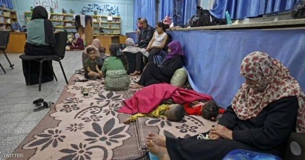 نزوح 10 آلاف فلسطيني في غزة.. ومدارس "الأونروا" تتحول إلى ملاجئ
